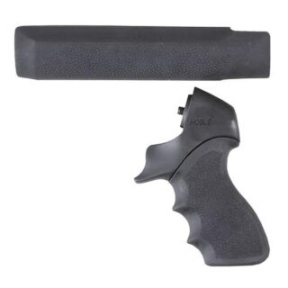 Hogue Mossberg 500 Tamer Grip/Forend Black Rubber