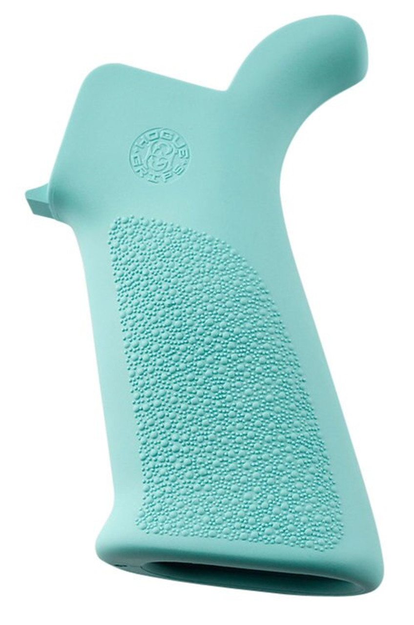 Hogue AR-15 Grip Aqua Rubber