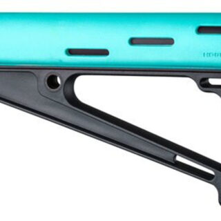 Hogue AR-15 OM Fixed Buttstock A2 Aqua