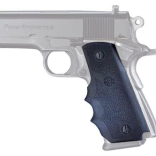 Hogue Para Ordanance P14 Grip, Finger Grooves Matte Black Rubber