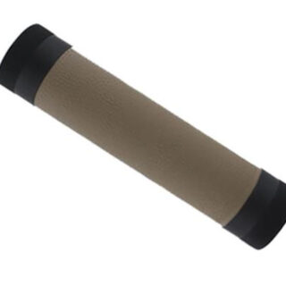 Hogue AR-15 Mid Length Free Float Forend, OverMold Grip Area Desert Tan