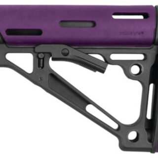 Hogue AR-15/M16 Collapsible Buttstock Purple Rubber
