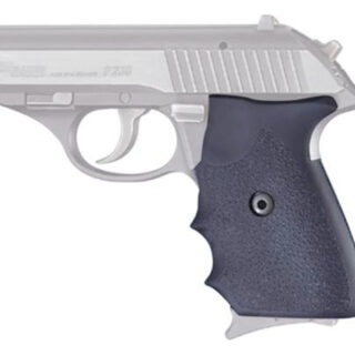 Hogue Sig Sauer P230/P232 Rubber Grip, Finger Grooves Black