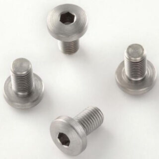 Hogue Grip Screws For Government and Officers Models Hex Head Stainless Steel Package of Four