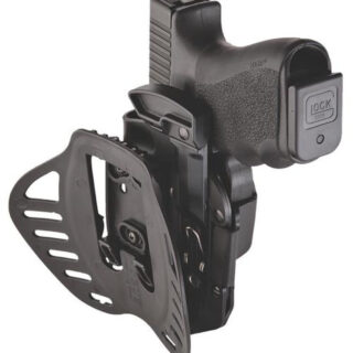 Hogue Powerspeed Glock 19,23,25,32,38 02 Hard Plastic Black