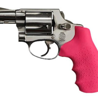 Hogue S&W Centennial/Bodyguard Rubber Tamer Grip Pink