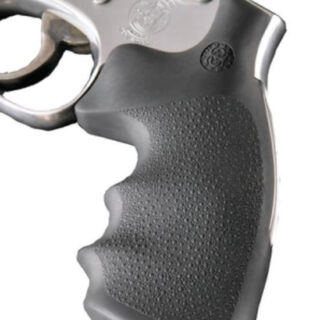 Hogue Taurus 85 Rubber Grip, Finger Grooves Black