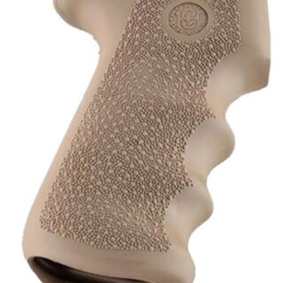 Hogue AK-47/AK-74 Rubber Grip, Finger Grooves Desert Tan Rubber