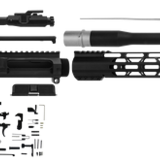 TacFire 6.5 Creedmoor Rifle Build Kit, 18" Barrel, 15" M-LOK, Stainless