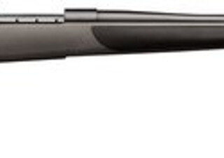 Weatherby Vanguard Synthetic, 257 Weatherby Magnum, 26" Barrel, Black, Gray Synthetic Stock, 3Rd