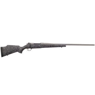 Weatherby Mark V Weathermark 6.5-300 Weatherby Mag, 26" Tac Gray Cerakote, Gray Webbing, Monte Carlo, RH, 3rd