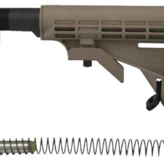 Tapco AR T6 6 Pos Collapsible Stock Composite, Flat Dark Earth