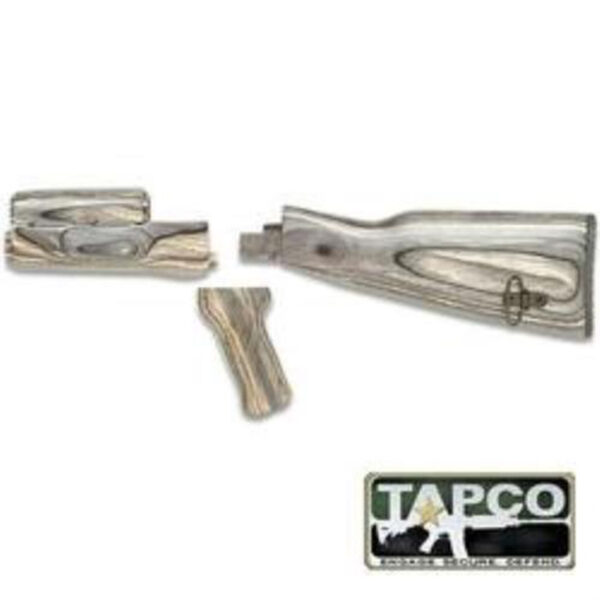 Tapco TimberSmith Romanian AK-47 Stock Set Black Laminate