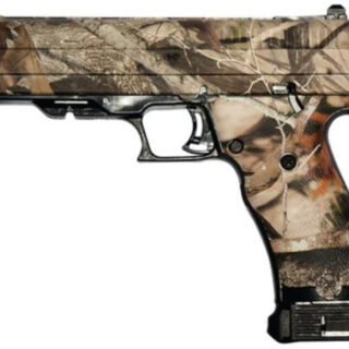 Hi-Point 45 ACP Pistol, 4.5", 9rd, Woodland Camo Finish