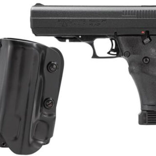 Hi-Point 45 ACP, Galco Kydex Holster 4.5" Barrel, Black Poly Grips Finish, 9rd