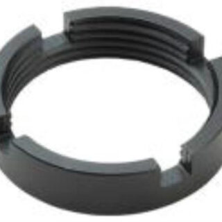 Advanced Technology AR-15 Castle Nut Steel Black