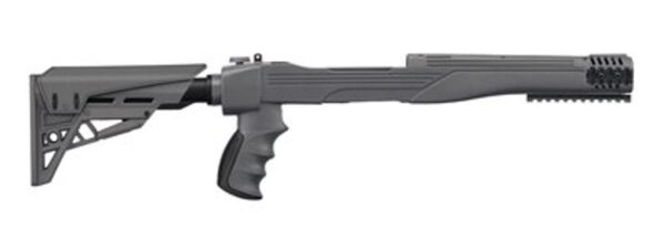 Advanced Technology Strikeforce Adjustable Side-Folding TactLite Stock For Ruger 10/22 Destroyer Gray