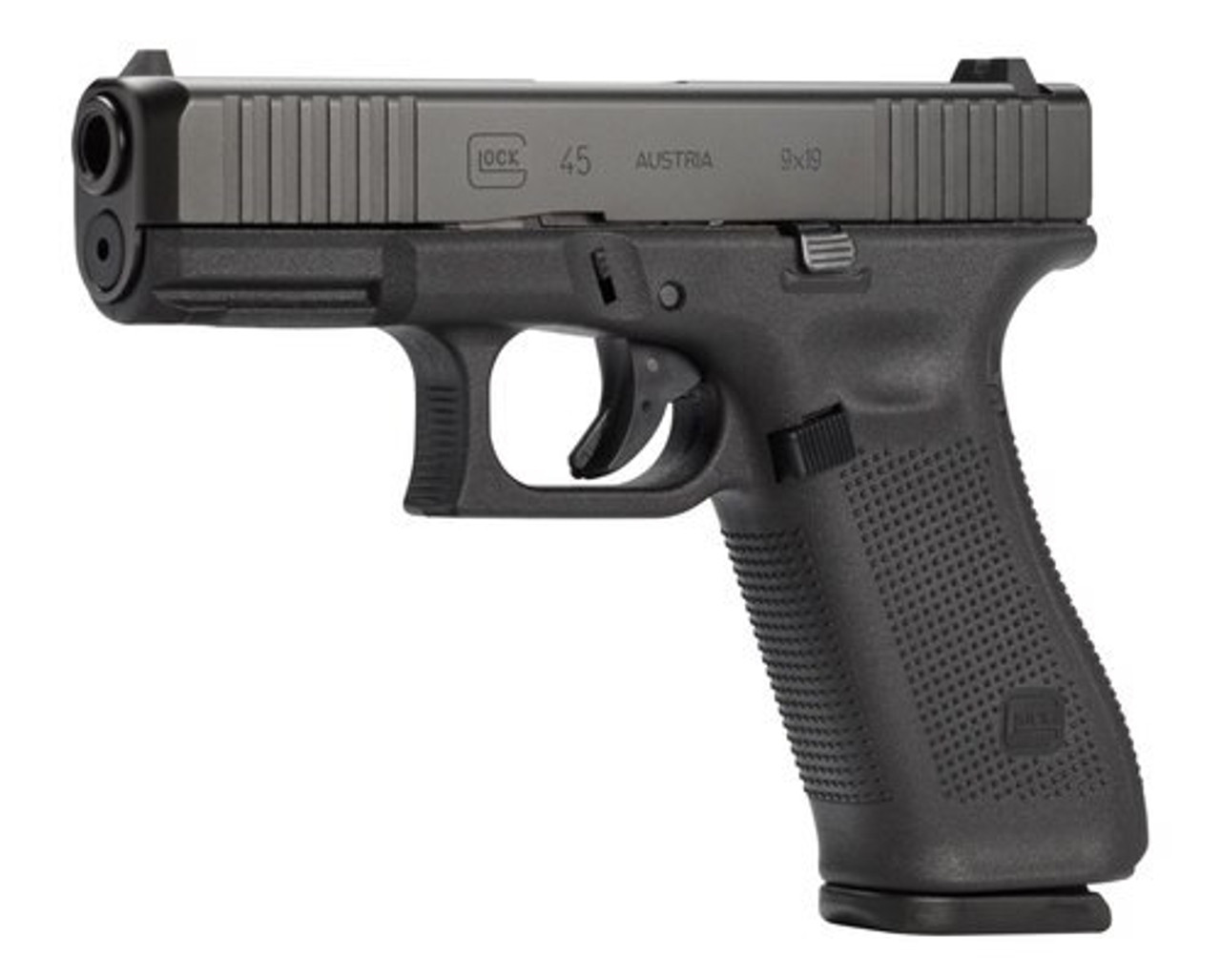 Glock G45, 9mm, 4.02" Barrel, Fixed Sights, Black, 10rd - Image 3