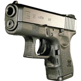 Glock 26 Gen3, AUS, Striker Fired, Sub-Compact, 9mm, 3.43", Black, 10Rd, 2 Mags, Fixed Sights, Polymer, Matte