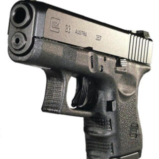 Glock G33 Standard 357 Sig 3.46" Barrel, Fixed Sights Poly Grip/Frame Black, 9rd