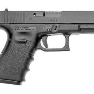 Glock, 23, Compact Size Pistol, 40S&W, 4.01" Barrel, Polymer Frame, Matte Finish, Fixed Sights, 13Rd, 2 Magazines, Glock OEM Rail, Right Hand