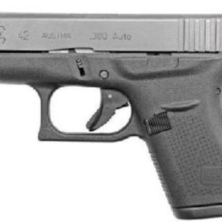 Glock G42 380 ACP 3.25" Barrel, Black, 6rd