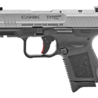 Canik TP9 Elite SC 9mm, 3.6" Barrel, OR, Gray Slide, Black Frame, 12rd/15rd