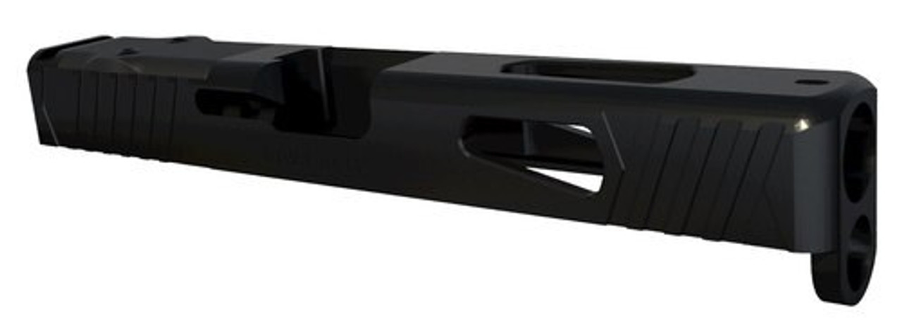 Rival Arms Precision Slide Doc Optic Cut Glock 17 Gen 4 17-4 Stainless Steel Black