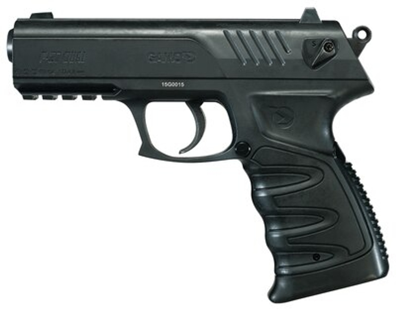 Gamo P-27 Dual Air Pistol, .177, Pellets Or BB's, CO2, Black, 16rd