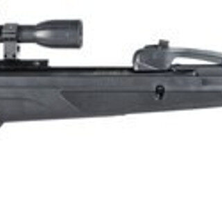 Gamo Swarm Whisper, .177 Pellet, 1300 Feet Per Second, 19" Barrel, Black Color, Synthetic Stock, 4x32 Scope, 10Rd
