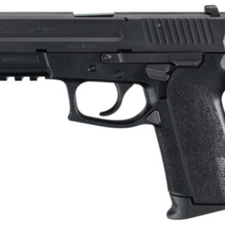 Sig Sauer, SP2022, DA/SA, Compact, 9mm, 3.9" Barrel, Polymer Frame, Black Color, Right Hand, Decocker, Siglite Night Sights, 15Rd, 2 Magazines