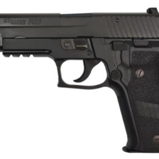Sig P226 9MM 4.4In Nitron Black Da/Sa Siglite E2 Grip (2) 10Rd Steel MAG CA Compliant
