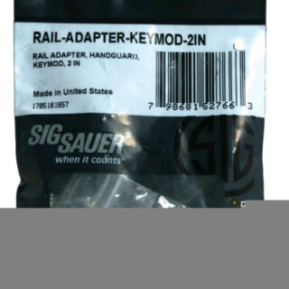 Sig Rail Adapter, Handguard, Keymod, 2"