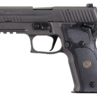 Sig P226 Full Size Legion *MA Compliant* Single 9mm, 4.4", Black Grip, Gray PVD Stainless, Match Trig, 10rd