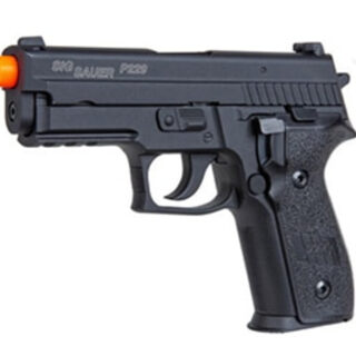 Sig Airsoft Proforce P229, 6mm, 4.75", 25rd, Green GAS Power Source, Black