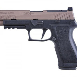 Sig P320, X-VTAC, Striker Fired, Full Size, 9mm, 4.7", Polymer, Black Frame, Coyote Slide, VTAC Day/Night Sights, 3 Mags, Modular X Grip, Optic Ready, 17Rd