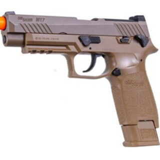 Sig Airsoft Proforce M17, 6mm, 5.5", 21rd, Green GAS Power Source, Coyote Tan