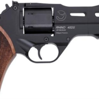 Chiappa Rhino 40DS, .357 Mag, 4" Barrel, Black, Adjustable Sights