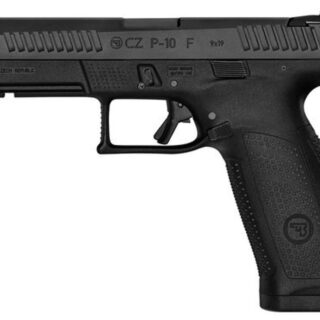CZ P-10 Full Size, 9mm, 4.5" Barrel, Fixed 3-Dot Sights, Black, 10rd