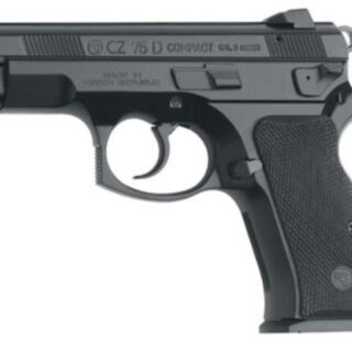 CZ 75 D PCR Compact 9mm, Alloy Frame, Decocker, Black, 14rd