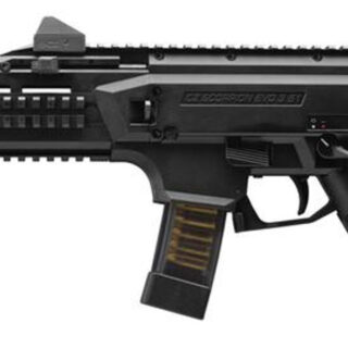 CZ Scorpion Evo 3 S1 Pistol 9mm, 7.75" Threaded Barrel, No Brace, Black, 20rd