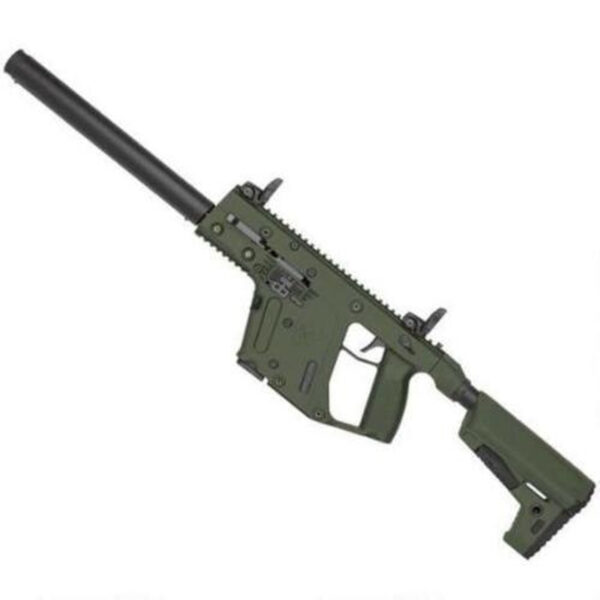 kriss vector stock/Kriss Vector Gen II Carbine 9mm, 16", Defiance M4 Stock, OD Green, 17 rd