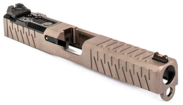 Zev Stripped Slide Glock 17, Gen1-3, Flat Dark Earth