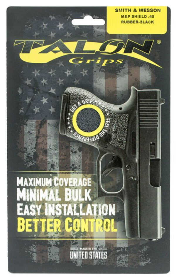 Talon S&W Shield 2.0 45 ACP Grips, Rubber