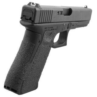 Talon Glock 17 Gen5 Rubber Adhesive Grip Textured Rubber Black