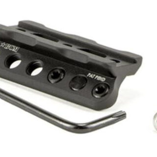 Bravo Company GUNFIGHTER Scout Mount Modular KeyMod, Fits SureFire Scout Light, Black