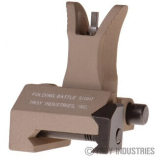 Troy BattleSight Front Tritium Folding, Flat Dark Earth
