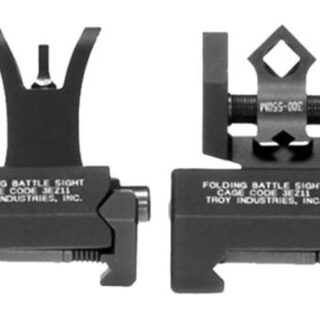 Troy Battle Sight Micro Set HK Weapons, Raised Top Rail Black