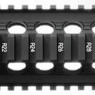 Troy BattleRail Drop In Mid-Length, 9", Black