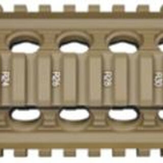 Troy Drop In Battle Rail For Mid-Length Carbines 9 Inch Flat Dark Earth